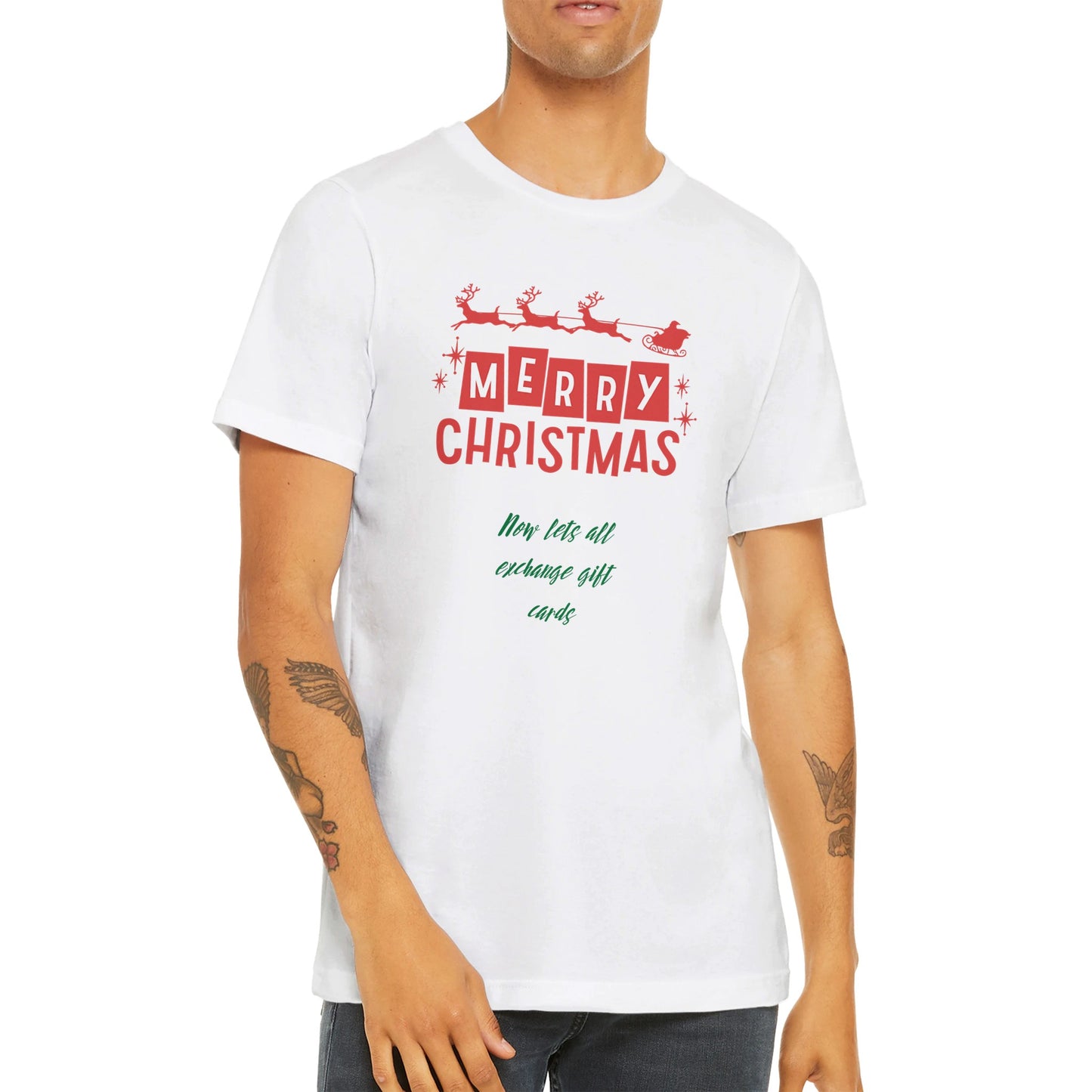 Funny Christmas Gift Card T-Shirt